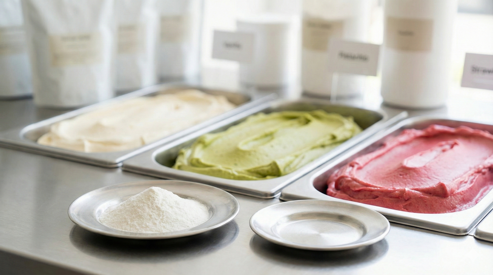 Guida alla Scelta del Neutro per Gelato SaporePuro: Differenze, Ingredienti e Usi
