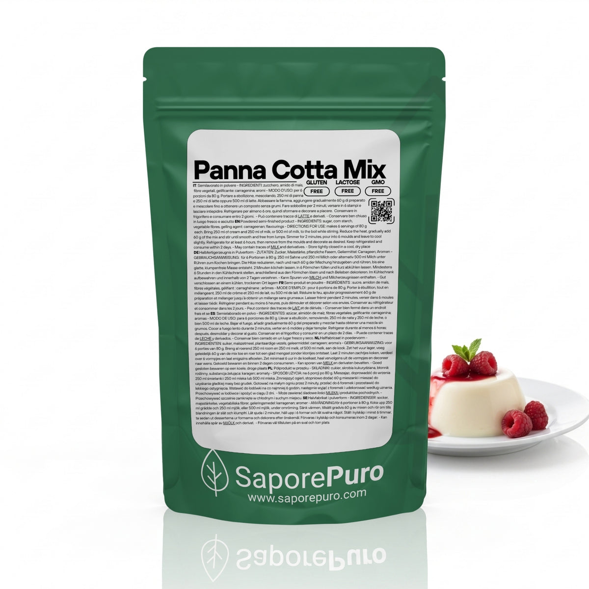 Panna Cotta Mix – Semilavorato in Polvere per Panne Cotte