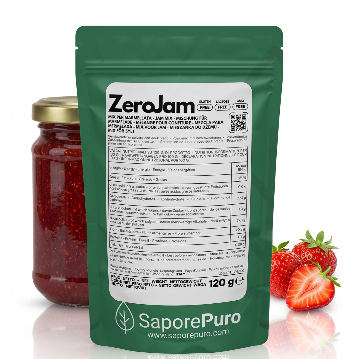 ZeroJam - Mix per Marmellata con 0 zuccheri aggiunti