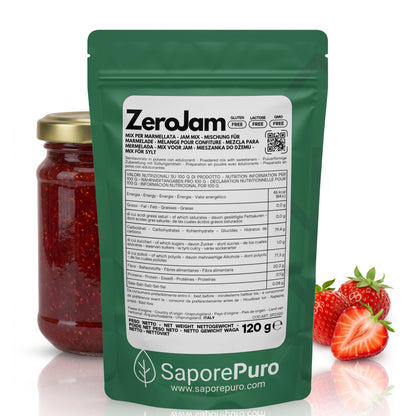 ZeroJam - Mix per Marmellata con 0 zuccheri aggiunti