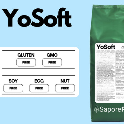 YoSoft - Base per Gelato Yogurt Soft - 2,1kg
