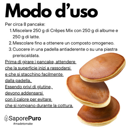 Crêpes Mix Senza Glutine | SaporePuro