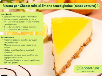 Gelatina istantanea SaporePuro, 200-220 bloom, ingrediente per cucina e forno, in confezione con polvere bianca fine.