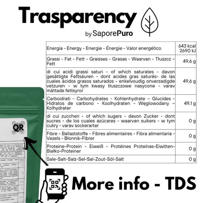 Esteri del saccarosio Sucresteri E473, ingrediente per cucinare e da forno, confezione SaporePuro, visibile in immagine