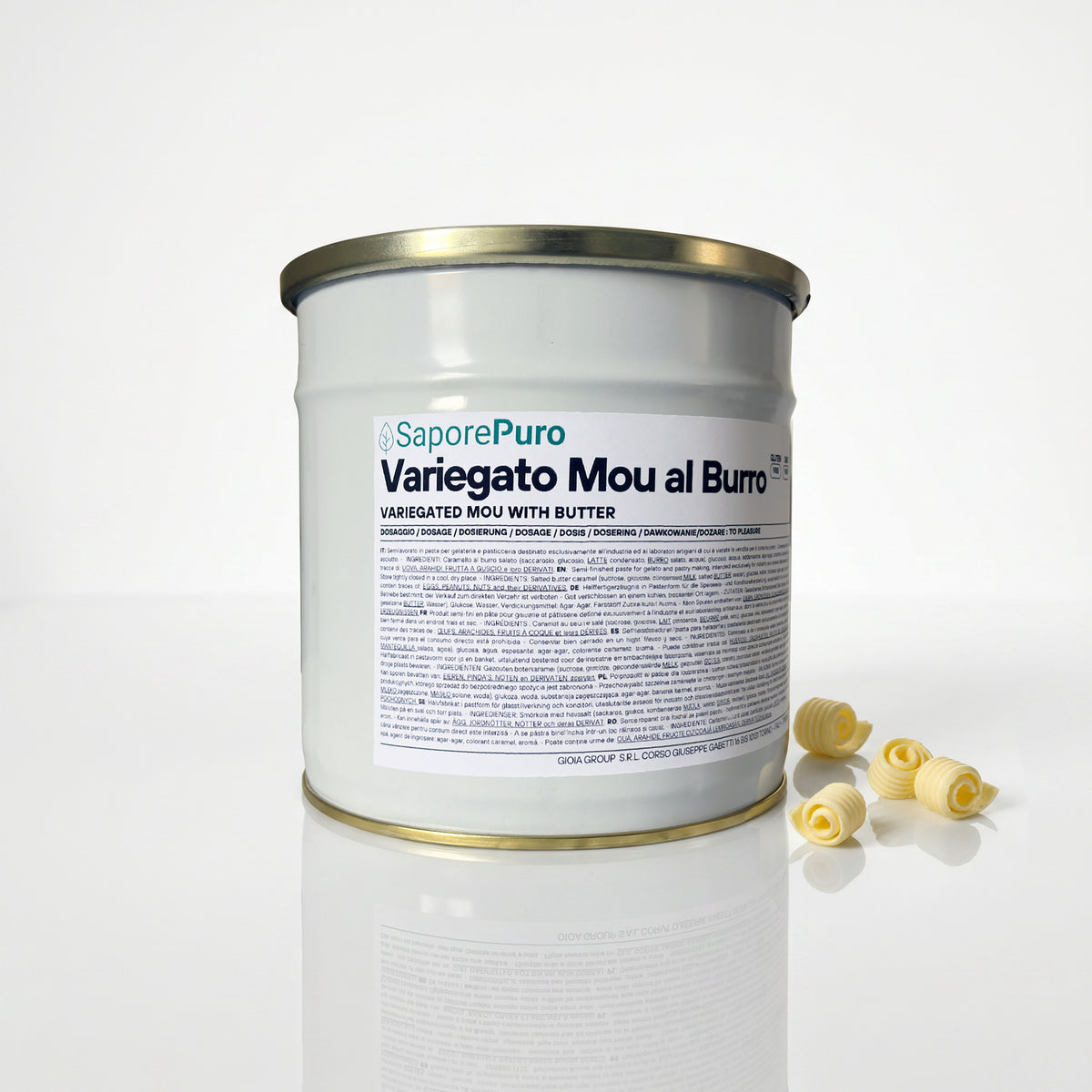 Variegato Mou al Burro - SaporePuro - Caramello - 4 Kg